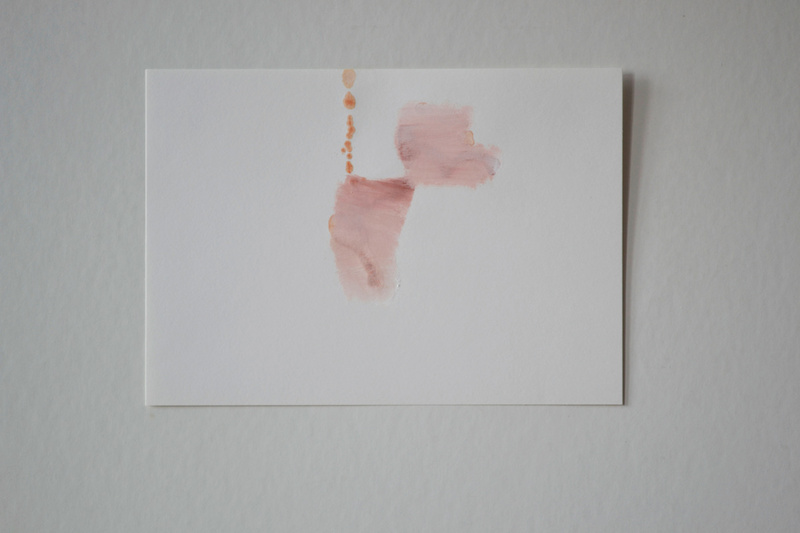 ohne Titel, 2012, 21 x 29,7 cm, Aquarell auf Papier